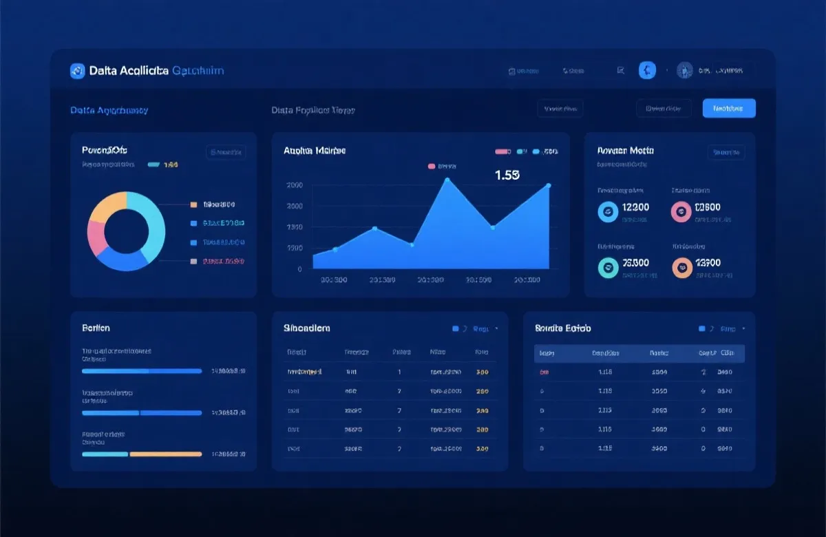 数据面板示意图